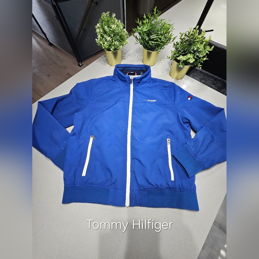 TOMMY HILFIGER Superbe Manteau Imperméable Pour Hommes À Grands Logos